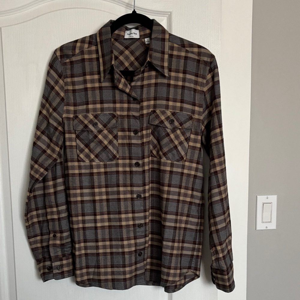 Sunday Best Maple shirt in Ares check H D Gr/ch B